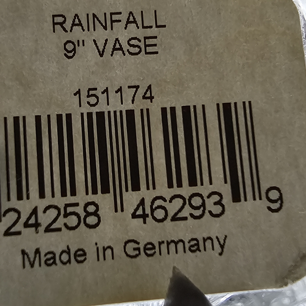 Waterford 9 inch Crystal Marquis Made in Germany Vase